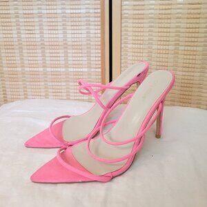 CAPE ROBIN Hot Pink Women's Heels